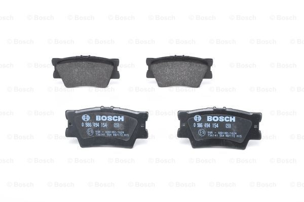 BOSCH Bremsbelagsatz, Scheibenbremse