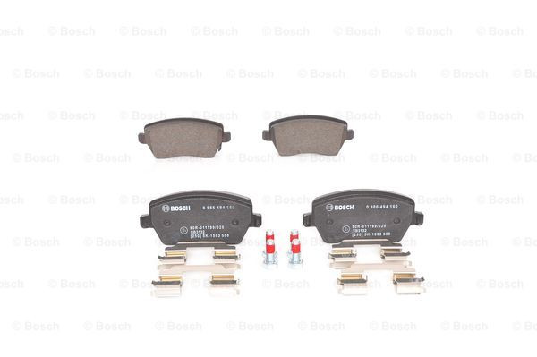 BOSCH Bremsbelagsatz, Scheibenbremse