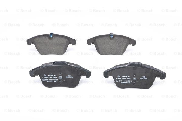 BOSCH Bremsbelagsatz, Scheibenbremse