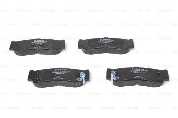 BOSCH Bremsbelagsatz, Scheibenbremse