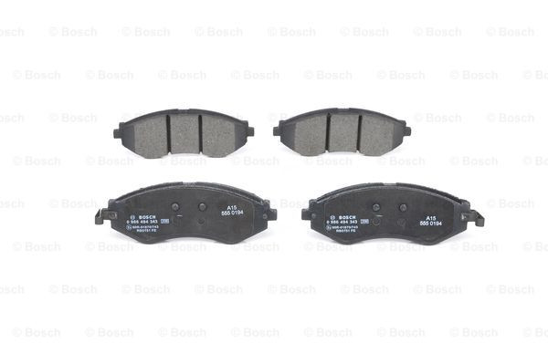 BOSCH Bremsbelagsatz, Scheibenbremse