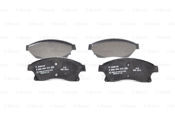 BOSCH Bremsbelagsatz, Scheibenbremse