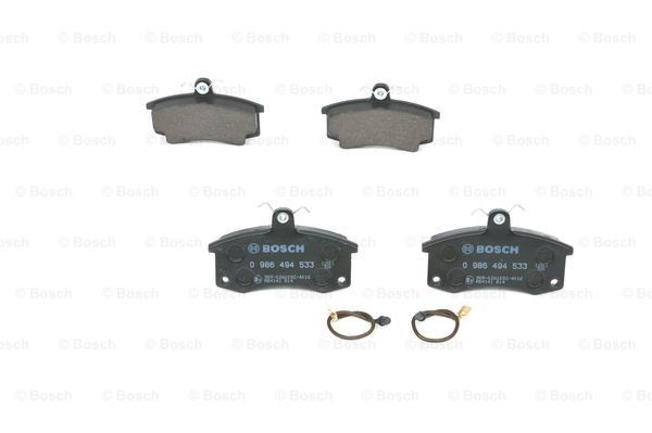 BOSCH Bremsbelagsatz, Scheibenbremse