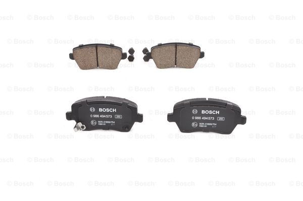 BOSCH Bremsbelagsatz, Scheibenbremse