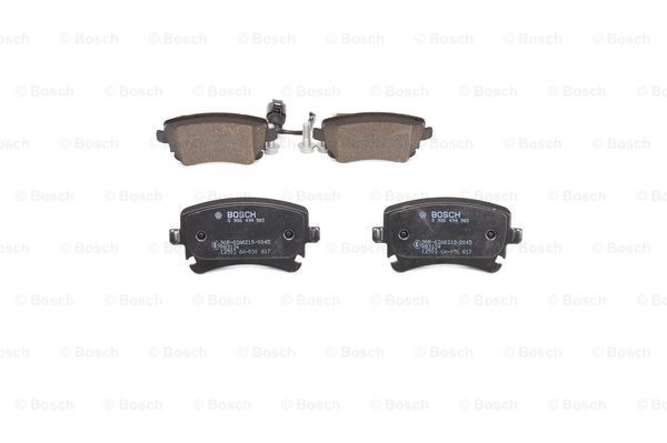 BOSCH Bremsbelagsatz, Scheibenbremse