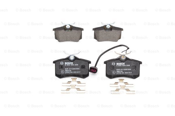 BOSCH Bremsbelagsatz, Scheibenbremse