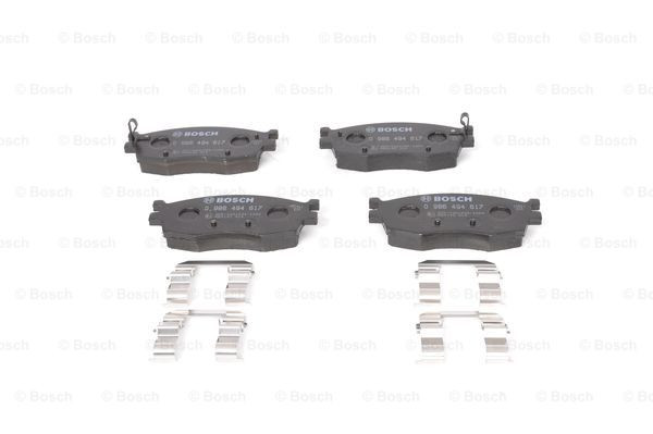 BOSCH Bremsbelagsatz, Scheibenbremse