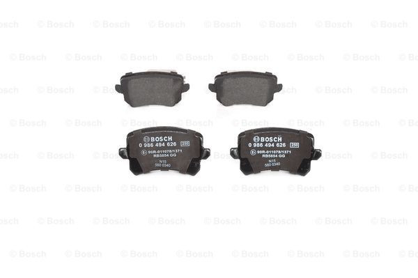 BOSCH Bremsbelagsatz, Scheibenbremse