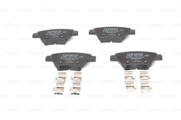 BOSCH Bremsbelagsatz, Scheibenbremse