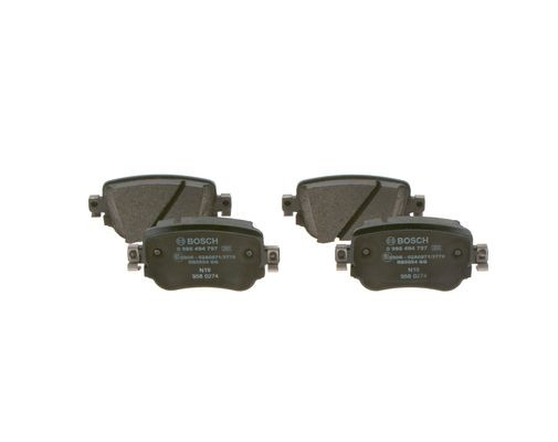 BOSCH Bremsbelagsatz, Scheibenbremse