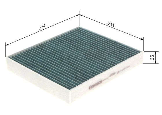 BOSCH Filter, Innenraumluft