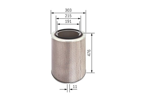 BOSCH Luftfilter BOSCH Luftfilter