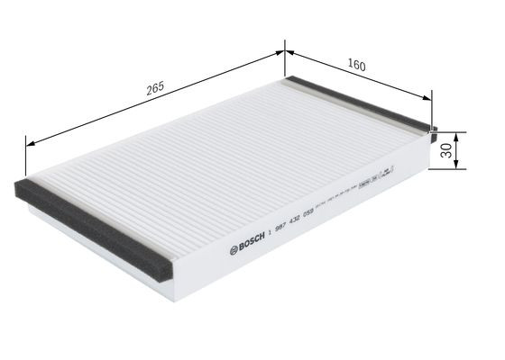 BOSCH Filter, Innenraumluft