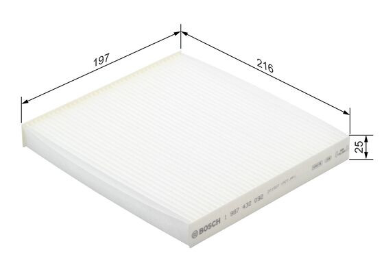 BOSCH Filter, Innenraumluft