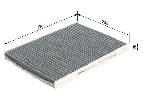 BOSCH Filter, Innenraumluft
