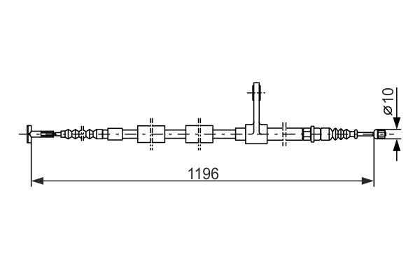 BOSCH Seilzug, Feststellbremse