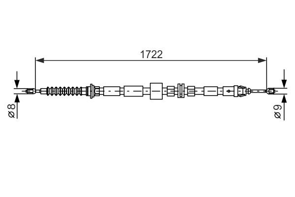 BOSCH Seilzug, Feststellbremse