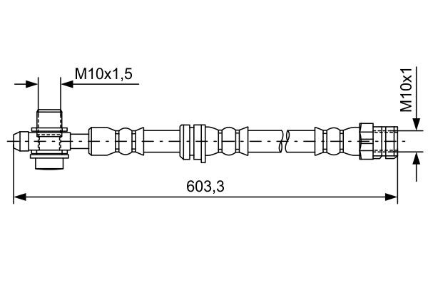 BOSCH Bremsschlauch