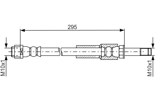 BOSCH Bremsschlauch