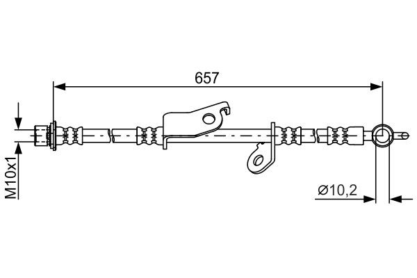 BOSCH Bremsschlauch