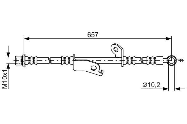 BOSCH Bremsschlauch