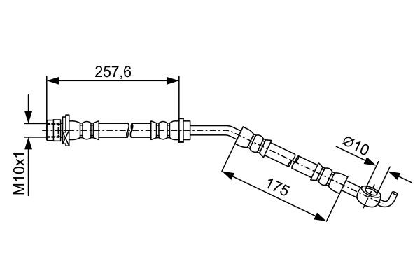 BOSCH Bremsschlauch