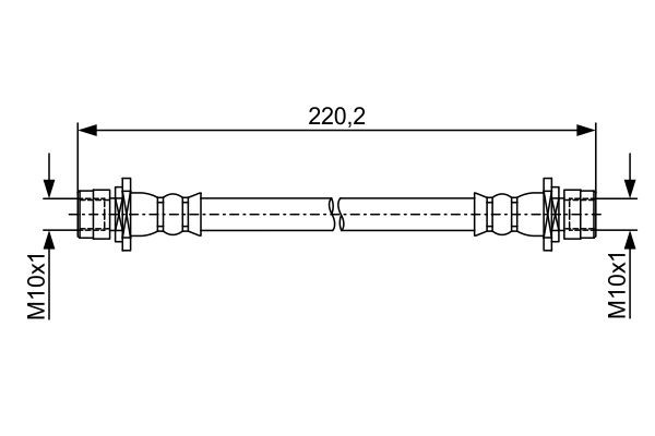 BOSCH Bremsschlauch