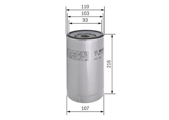 BOSCH Kraftstofffilter BOSCH Kraftstofffilter