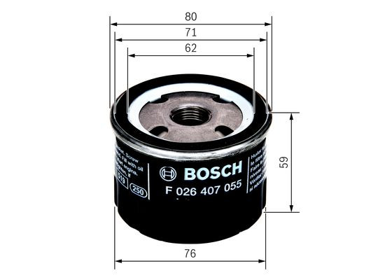 BOSCH Ölfilter