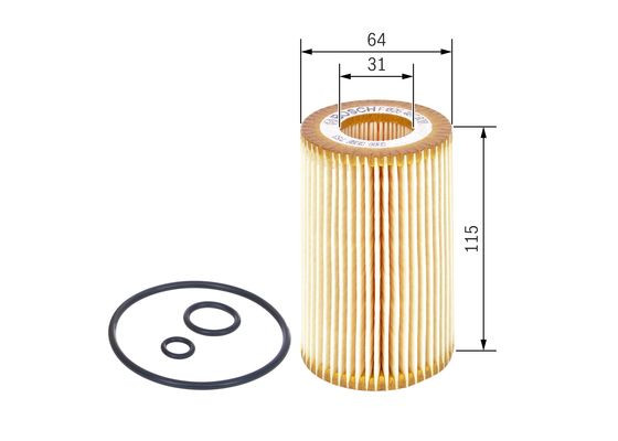 BOSCH Ölfilter