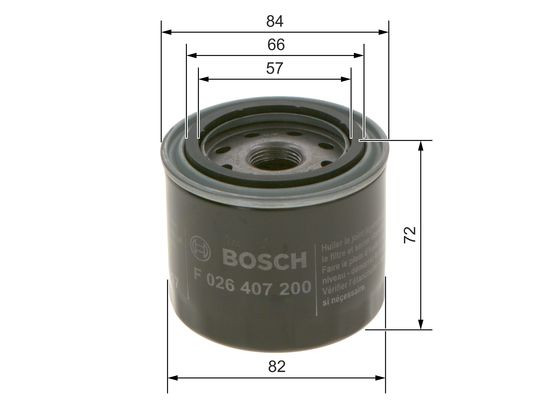 BOSCH Ölfilter