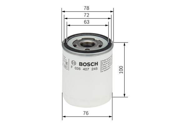 BOSCH Ölfilter