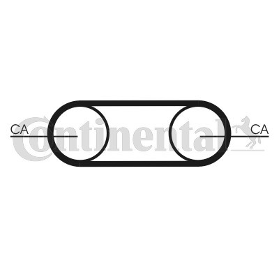 CONTINENTAL CTAM Zahnriemen