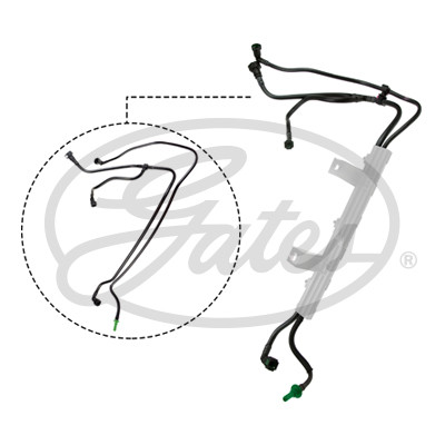 GATES Kraftstoffschlauch