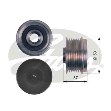 GATES Generatorfreilauf