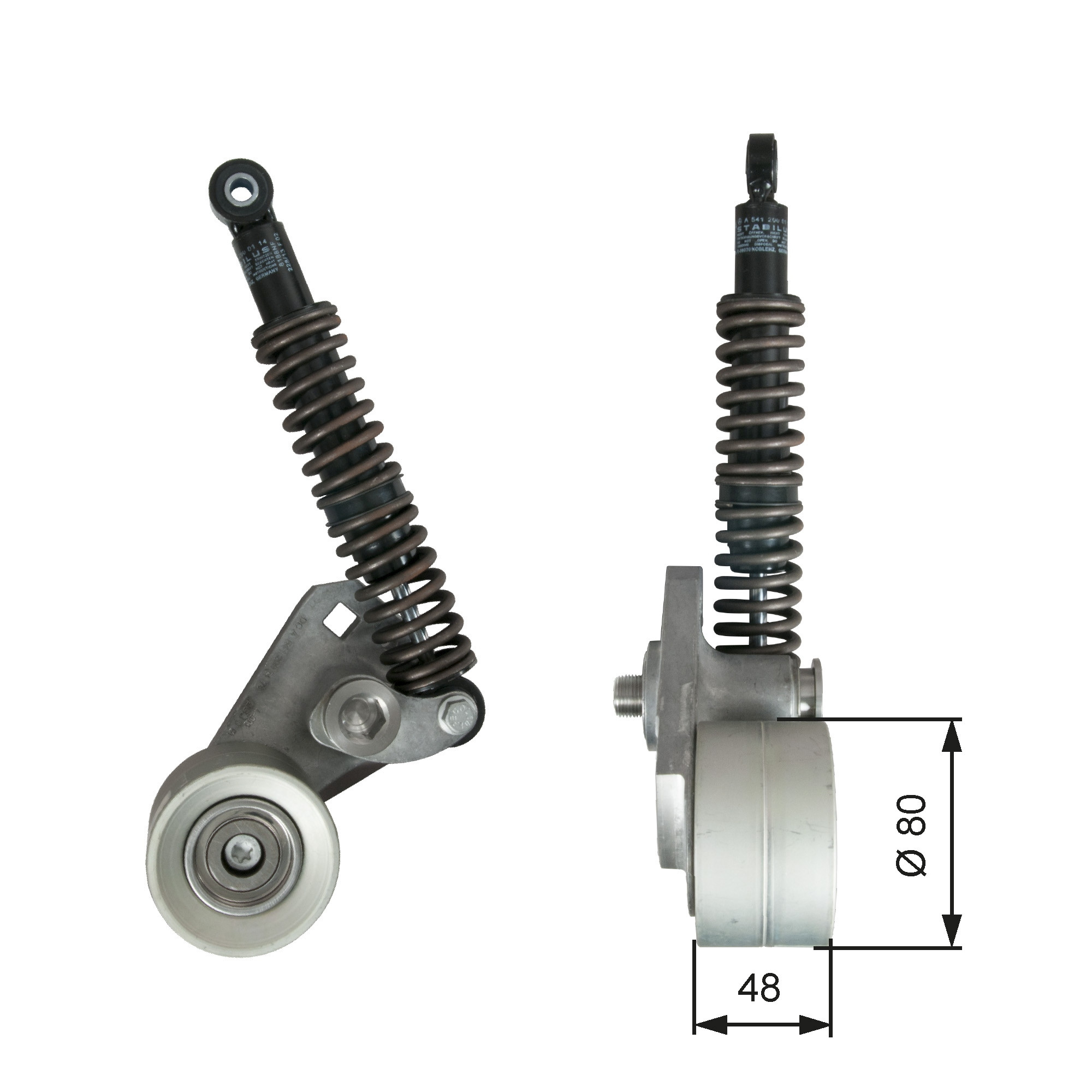 GATES Riemenspanner, Keilrippenriemen