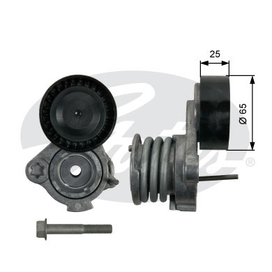 GATES Spannrolle, Keilrippenriemen