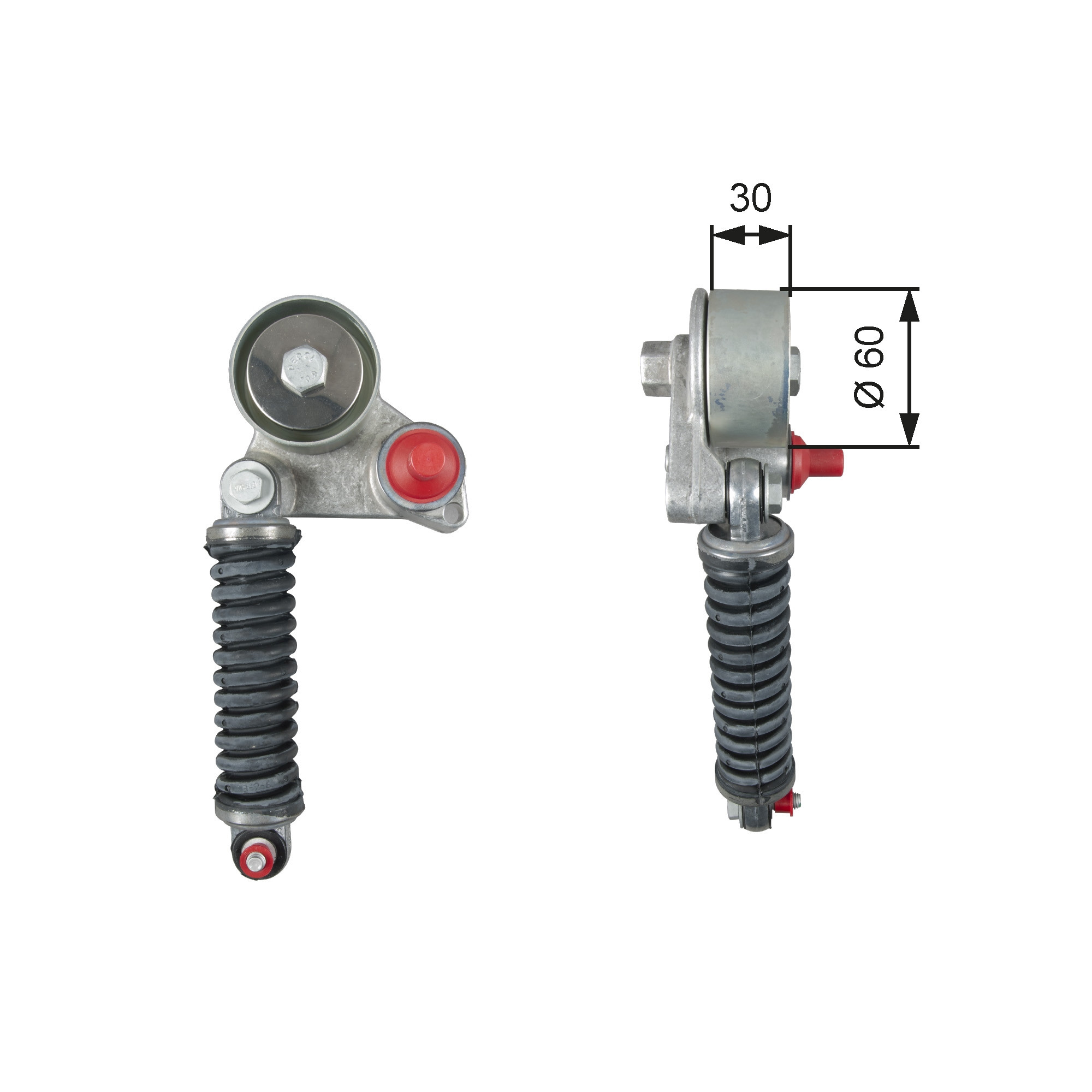 GATES Spannrolle, Keilrippenriemen