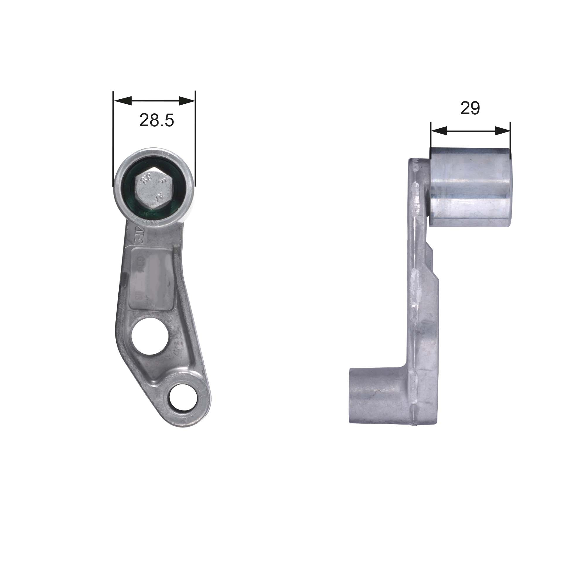 GATES Umlenk-/Führungsrolle, Zahnriemen