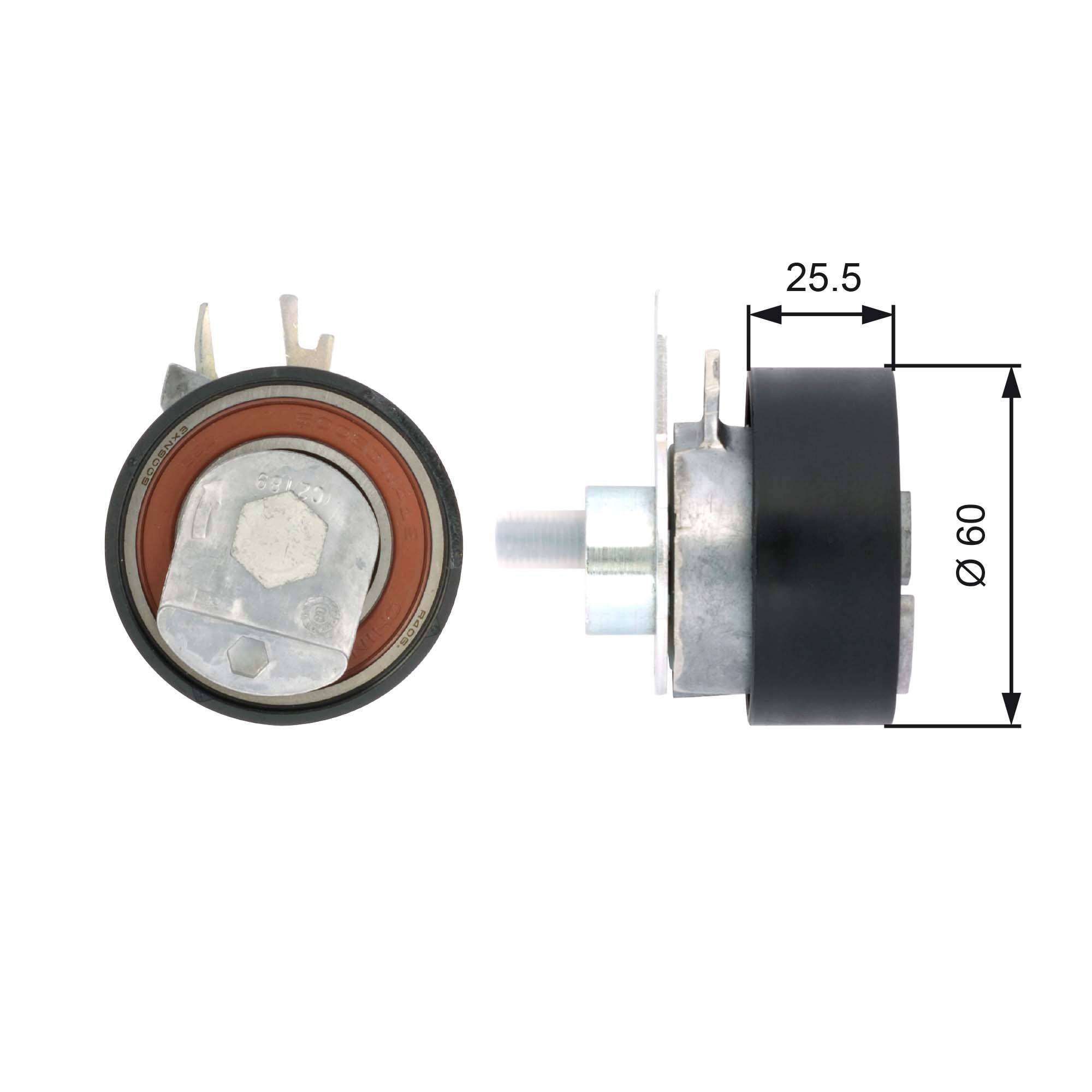 GATES Spannrolle, Zahnriemen