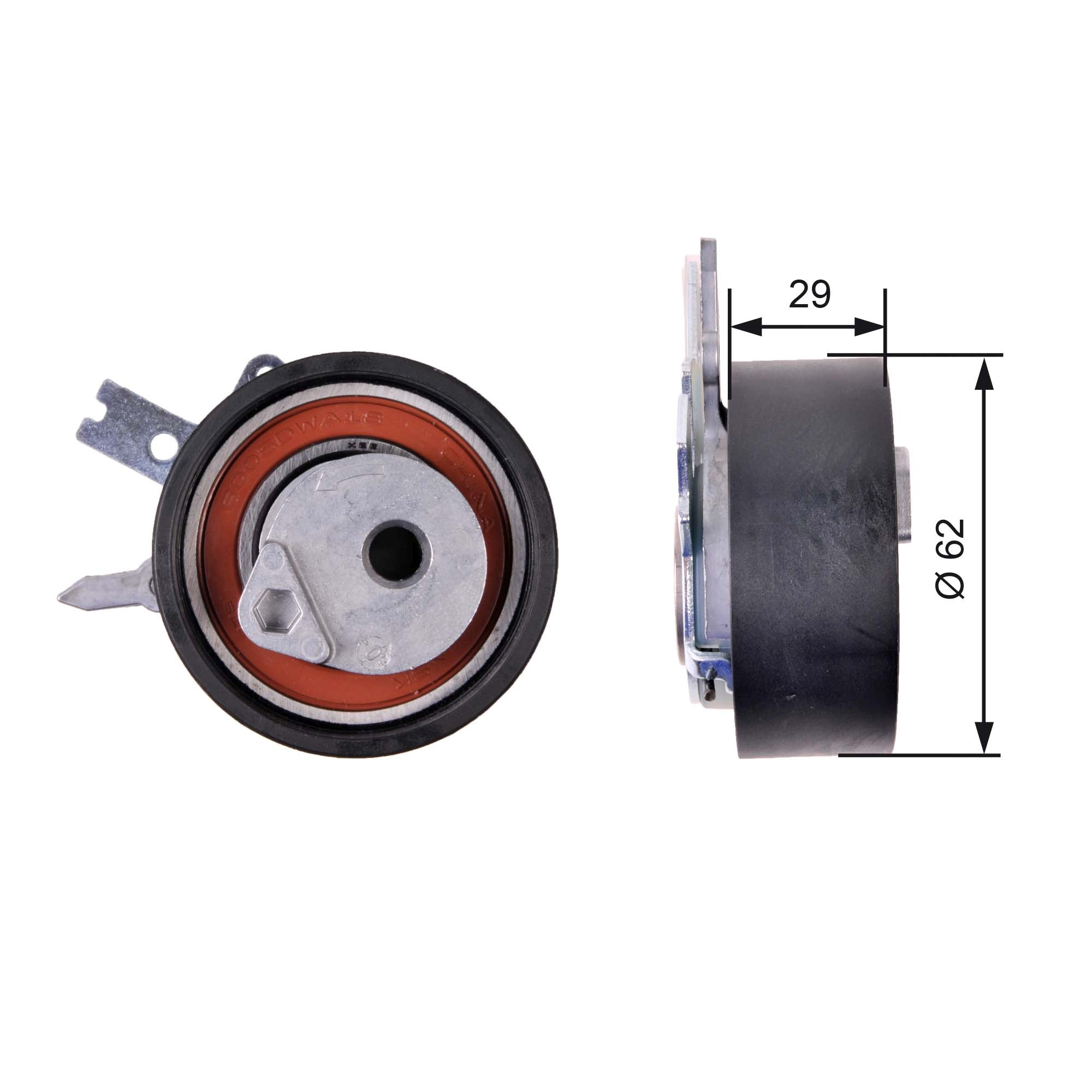 GATES Spannrolle, Zahnriemen