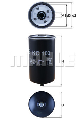 KNECHT Kraftstofffilter