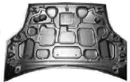 VAN WEZEL Motorhaube