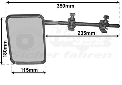 VAN WEZEL Außenspiegel