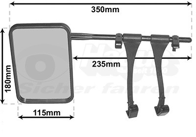 VAN WEZEL Außenspiegel