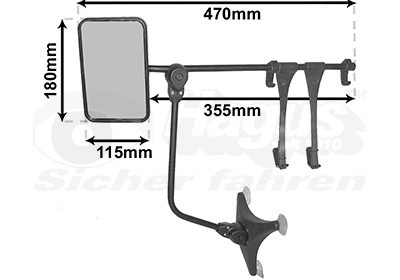 VAN WEZEL Außenspiegel
