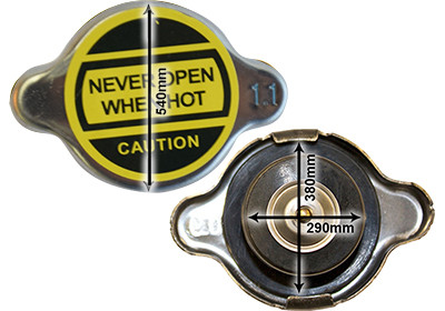 VAN WEZEL Verschlussdeckel, Kühler