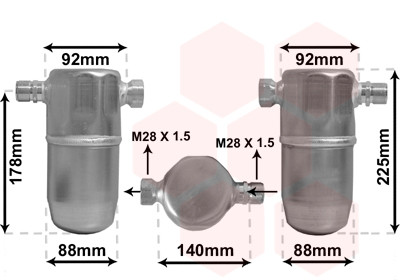 VAN WEZEL Trockner, Klimaanlage