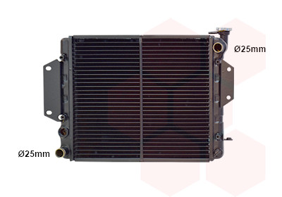 VAN WEZEL Kühler, Motorkühlung