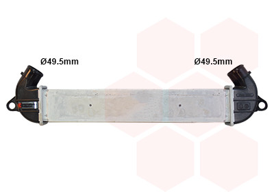 VAN WEZEL Ladeluftkühler